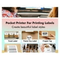 thumbnail image 5 of Portable Thermal Printer Mini Printer with Stickers Printer for Notes Journal DIY Kids Gift Green, 5 of 8