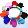 thumbnail image 1 of Guantes de invierno para niños de 1 a 4 años, para jardín de infantes, escuela primaria, cálidos, antiarañazos, de punto acrílico, 1 of 5