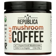 La Republica Coffee Dcf Mushroom 7 Super 2.12 Ounce Pack Of 6