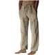 thumbnail image 2 of Puntoco Pantalones casuales largos para hombre, pantalones casuales con estampado de moda para hombre, cintura elástica con bolsillos, pantalones deportivos, 2 of 4