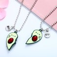 thumbnail image 5 of Collar de aguacate – Collar de amistad de aguacate – Collares de mejor amigo para 2 - regalo bff - joyería de comida en miniatura - regalo de cumpleaños - joyería de amistad JM, 5 of 5