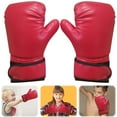 thumbnail image 4 of BLEEUS Boxing Gloves Breathable Fighting Training Mitts For Boys Girls Youth Fitness Supplies (Red), 4 of 10