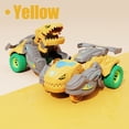 thumbnail image 1 of Coche De Transformación De Dinosaurio Deformación Automática Después Del Impacto Coche De Juguete De Inercia De Rotación De 360 ° Adecuado Para Juguetes De Interacción Para Niños De 4 Años En Adelante Muyoka Hogar, 1 of 7