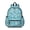 Unicorn and Flower Blue Pattern, variant on Unicorn and Flower Blue Pattern Cute School Backpack with Padded Back and Adjustable Shoulder Straps 13.4"x11"x4.7"