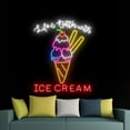 thumbnail image 4 of Handmadetneonsign Ice Cream Neon Sign, Ice Cream Wall Art Decor, Ice Cream Neon Sign, Ice Cream Store Wall Decor, 4 of 5
