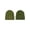 GREEN, variant on Mens 2-Pack Beanie, Black, One Size