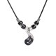 thumbnail image 3 of 2 Pieces Yin Yang Friend Pendant Necklace Dragon Matching Unique Taichi Fish Couple Necklace Cord Bff Friendship Bestie, 3 of 4