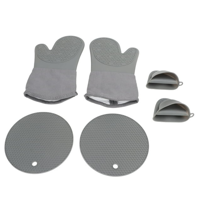 Kitchen Baking Gloves Set,Oven Mitts Gloves Set Oven Mitts Gloves Set Oven Pinch Mitts Gloves Set Time-Tested Durability