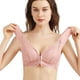 thumbnail image 5 of Sonducket Cierre frontal Beauty Back Cómodo moldeador Push Up Seamless Beauty Back Sports Bra, Womens Casual Comfort Lace Ropa interior Rosa 4XL, 5 of 6