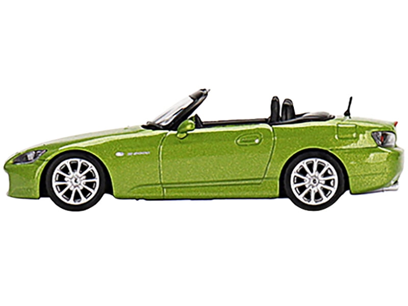 Diecast Honda S2000 (AP2) Convertible Lime Green Metallic Limited Edition to 1800 pieces