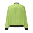 thumbnail image 5 of Admvng Rain Jacket Women Solid Color Waterproof and Windproof Lightweight Lined Jacket Jacket, Size S-2XL, 5 of 7
