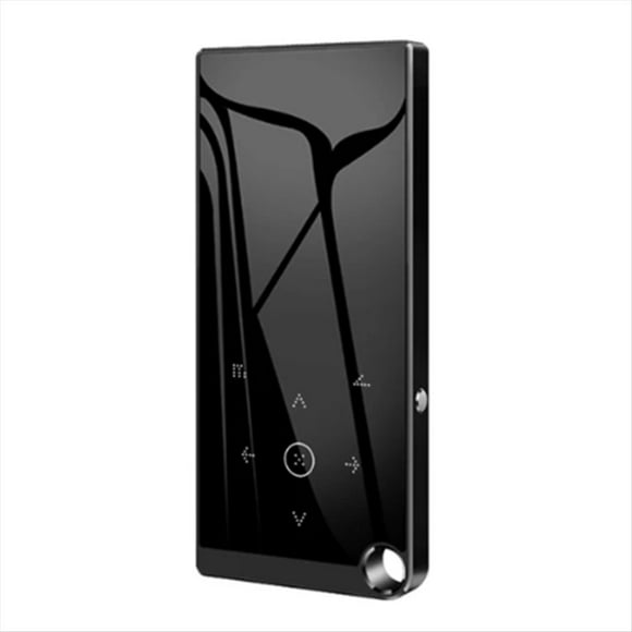 Reproductor de MúSica MP3 Bluetooth 5.0 Sin PéRdidas de Audio PortáTil de Alta Fidelidad con FM/Libro ElectróNico/Grabadora/Reproductor de VíDeo MP4 (Negro)