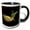 Black/White, variant on 3drose, Deepsea Squid, 11oz Mug
