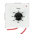 thumbnail image 2 of BRIGHTFUFU Interrupteur Programmable avec Minuterie Numérique 1 Pce pour Usage à Court Terme, 2 of 8