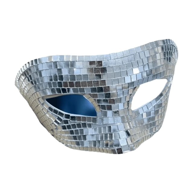 Autumn Clearance Disco Mirror Party Mask, Dance Party Mask, Party Mask Party Decoration