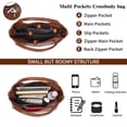 thumbnail image 2 of GAEKEAO Women’s Medium Satchel Bag with Top Handle and Detachable Crossbody Strap, 2 of 7