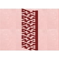 thumbnail image 1 of Ahgly Company Indoor Rectangle Patterned Pink Bubble Gum Pink Area Rugs, 8' x 12', 1 of 6