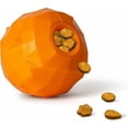 thumbnail image 5 of （Naranjas）Juguete saltarín original, dispensador de golosinas y croquetas, pelota indestructible antiestrés, interactivo para perros y gatos, juego de masticación para inteligencia., 5 of 5