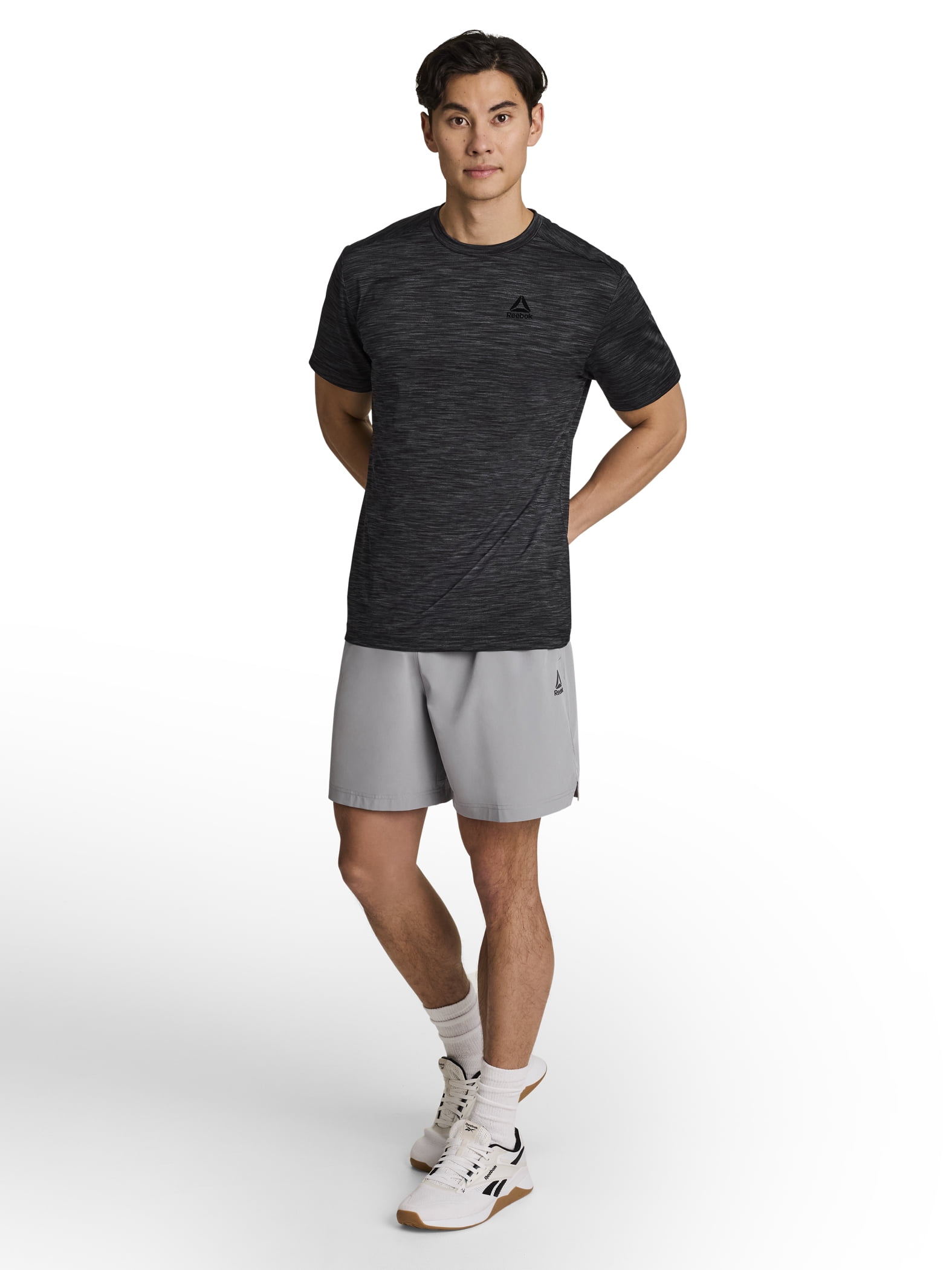Reebok Men's & Big Men's Stride Performance Tee Shirt, Sizes XS-5XL