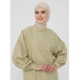 thumbnail image 2 of Green - Crew neck - Cotton - Tunic - Refka, 2 of 6