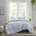 thumbnail image 3 of Home Essence Tallie 3 Piece Cotton Printed Duvet Cover Set, 3 of 14