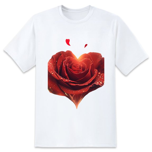 Men's Graphic TeeFlowers (7) Letter Print T-Shirts Round Neck Short Sleeves Sizes XS-5XL Summer Daily Casual Tops