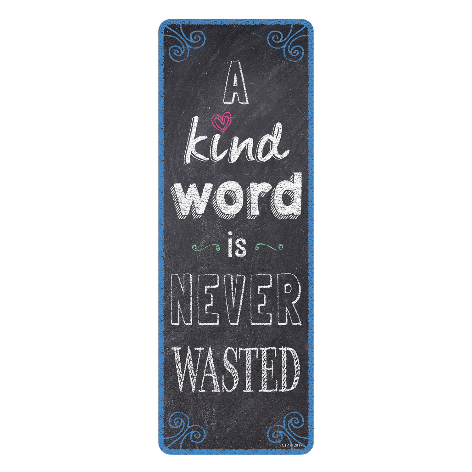 Inspire U Chalk It Up! Motivational Posters Pack Of 4, 13 3/8" X 19", Black/Gray