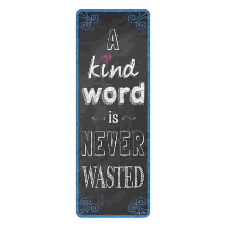 Inspire U Chalk It Up! Motivational Posters Pack Of 4, 13 3/8" X 19", Black/Gray