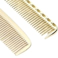 thumbnail image 1 of 2 Peine Para El Cabello, Peine de Peluquería, Peine Anestético para Peinar El Cabello, Peine de Dientos Fines de Metal Plano Profesional de Acero inoxidable, Peine Portátil, 1 of 7