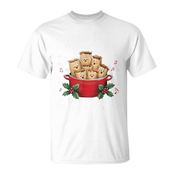 SR Mexican Food Tis The Season For Tamales Christmas Costume T-Shirt