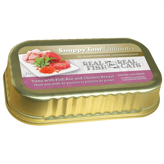 Snappy Tom Ultimates, Tuna with Fish Roe and Chicken Breast (12 Pack)