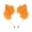 Orange2, variant on Handmade Wolf Ears Headband for and Parties Fashionable Festival Accessory for Animal Lovers