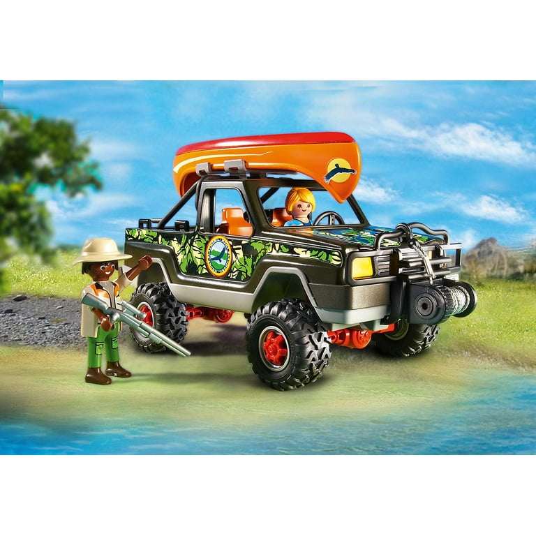Playmobil adventure sales pickup truck