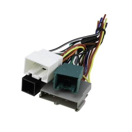 Scosche FDK106 Wiring Harness Compatible w/ Select 1988-11 Ford, Lincoln, Mazda, Mercury & Nissan