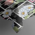 thumbnail image 3 of Pioneer Flower Floral Print Pattern Rectangle Tablecloth 60"x84", Waterproof Polyester Table Cloth, Wipeable Spillproof for Dining Camping Indoor Outdoor, 3 of 5