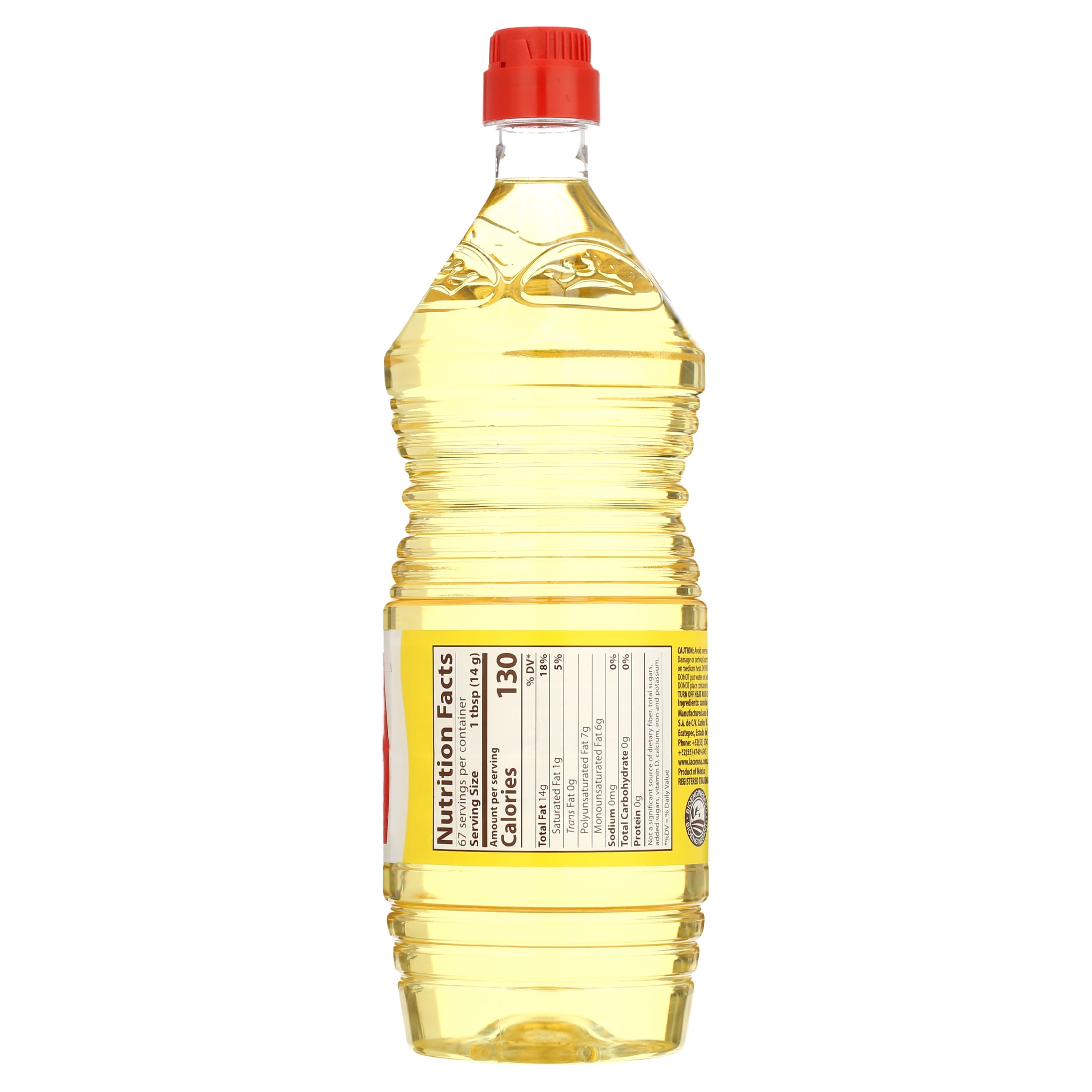 1-2-3 Vegetable Oil, All Purpose Cooking Oil for Frying and Baking, 33.8 fl oz