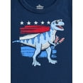 thumbnail image 2 of Way To Celebrate Fourth of July Toddler Boys Patriotic Americana Americana Muscle Tank Top, Sizes 12M-5T, 2 of 3