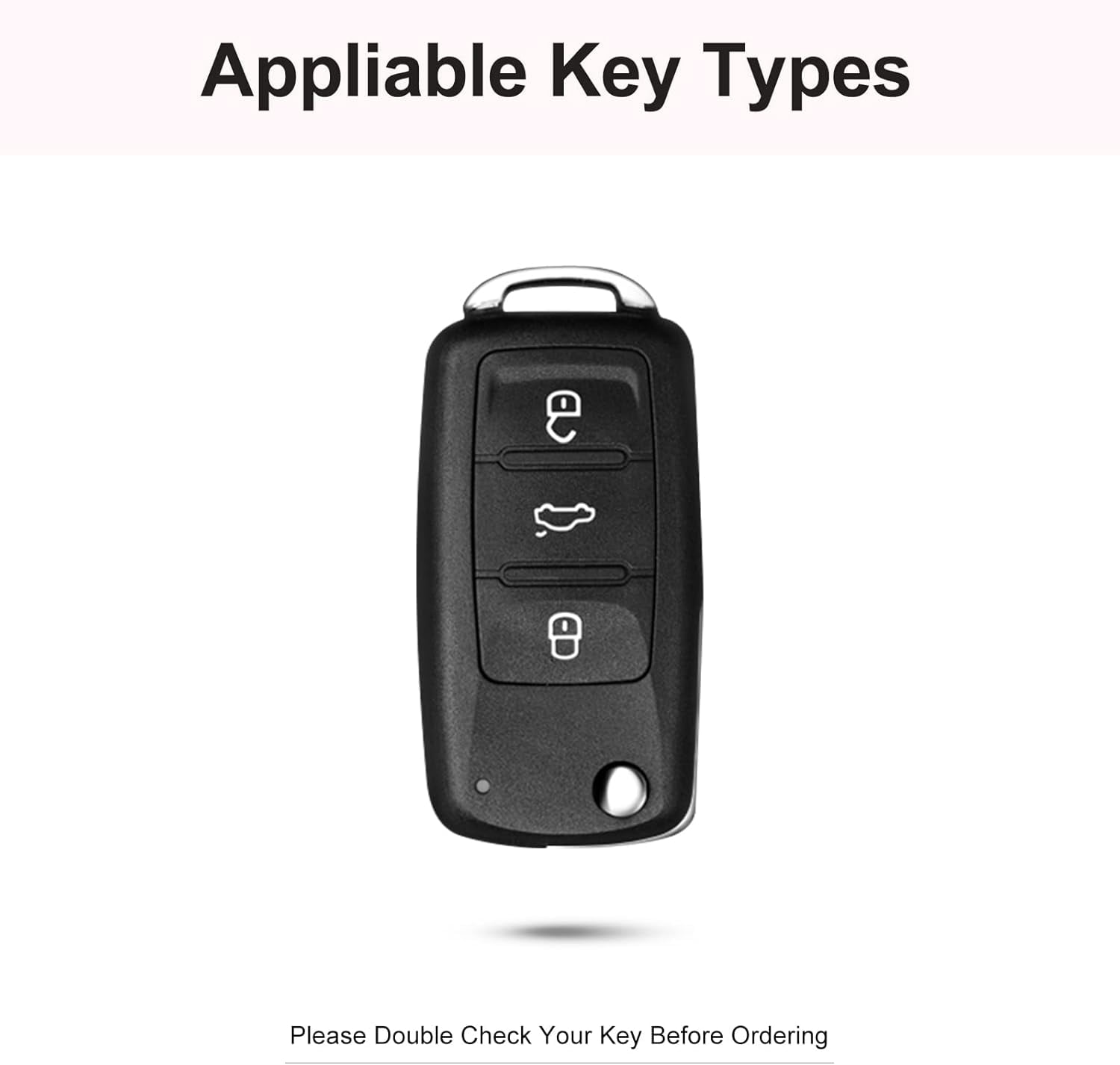 Key Fob Cover Compatible with Fit for Volkswagen Tiguan Atlas Jetta Passat Golf Alltrack Soft TPU Remote Key Shell Case Keychain Case Holder Protector,1,Fit for VW D