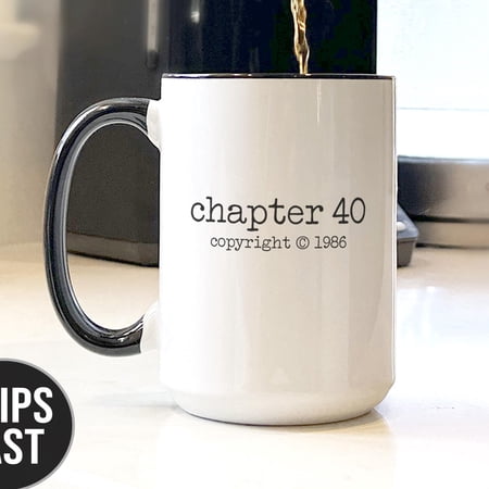 Custom 40th Birthday Coffee Mug Gift For 40th Birthday Personalized 40th Birthday Gift Ide