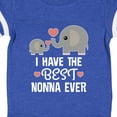 thumbnail image 4 of Inktastic Best Nonna Ever Grandchild Boys or Girls Baby Bodysuit, 4 of 5