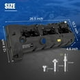thumbnail image 6 of Full Aluminum Engine Valve Cover for BMW N52 E70 E82 E90 E91 328i 528i 128i X3 X5 Z4 (Black), 6 of 8