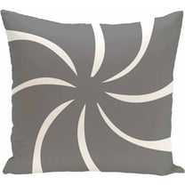 Simply Daisy 16" x 16" Whirl of the Season Decorative Holiday Geometric Print Pillow