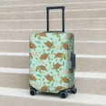 thumbnail image 6 of Rateoe Cute Sea Turtles Printed Luggage Cover, Suitcase Protector Fits 18-32 Inch Luggage-X-Large, 6 of 7