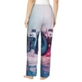 thumbnail image 3 of Daiia Vintage Camera Splash Art Women's Sleep Pant with Pockets and Drawstring,Pajama Pants-Small, 3 of 9