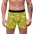 thumbnail image 6 of EliteGoogv Funny Graphic Men Boxer Briefs Novelty 3D Print Men’S Underwear Yellow L, 6 of 6