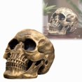 thumbnail image 1 of WHEANG Human Head Model For Home Decoration Halloween Statue Human Adult Head Bone Model, 1 of 5