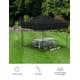 thumbnail image 3 of Carpa plegable de 3x3 metros (10x10 pies), toldo exterior de fácil montaje para una persona, carpa comercial resistente de instalación instantánea, 1 pared lateral., 3 of 7