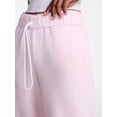 thumbnail image 4 of No Boundaries Soft Fleece Wide Leg Pants, 30” Inseam, 1 or 2-Pack, Women’s XXS-4X, 4 of 5