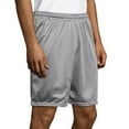 thumbnail image 2 of Hanes Mens Sport Mesh Pocket Shorts, M, Athletic Gray, 2 of 5