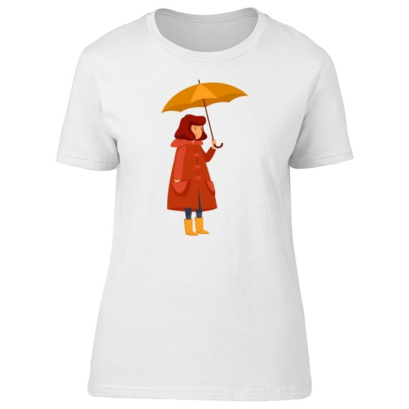 Sweet Girl Under The Rain Tee Women's -Image by Shutterstock